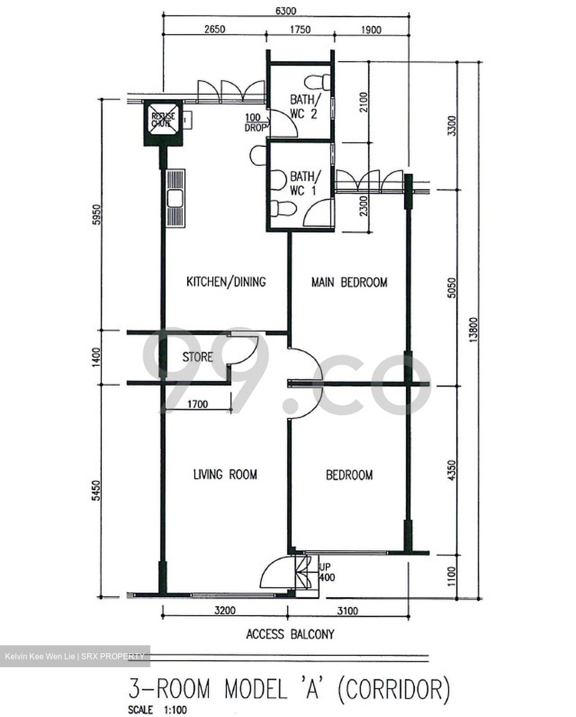 Blk 139 Potong Pasir Avenue 3 (Toa Payoh), HDB 3 Rooms #566765801